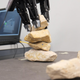 Image for article titled Rock-Balancing Robots Could Build Our Future Habitats On Mars